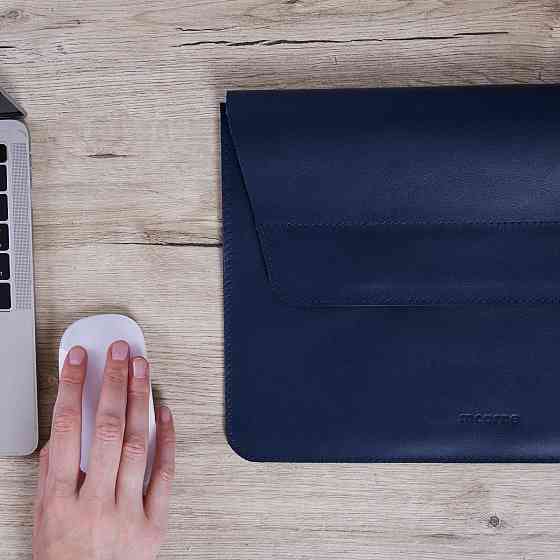 Чехол для ноутбука классический Incarne Line MacBook Air 13" 2018-2025 line-blue-air-13 синий Киев