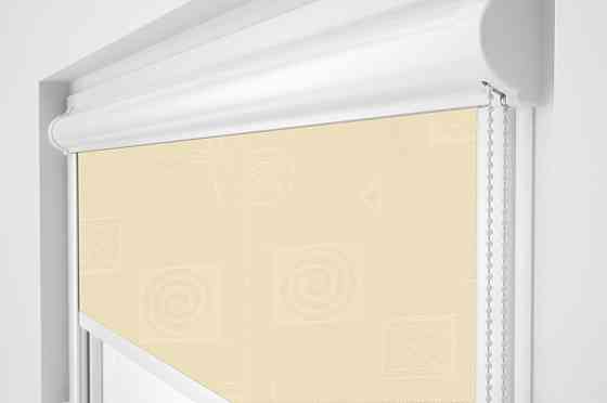 Рулонна штора Rolets Ікеа 2-1800-775 77.5x170 см закритого типу Бежева Киев