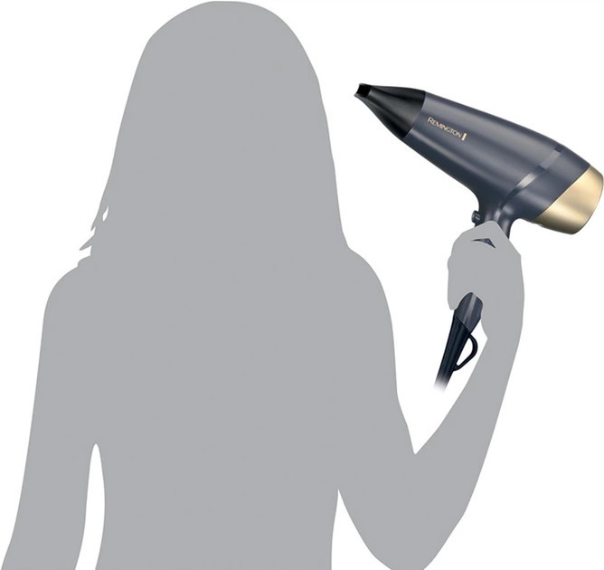 Фен Remington Sapphire Luxe Hairdryer D5805 2200 Вт синий Київ - зображення 8