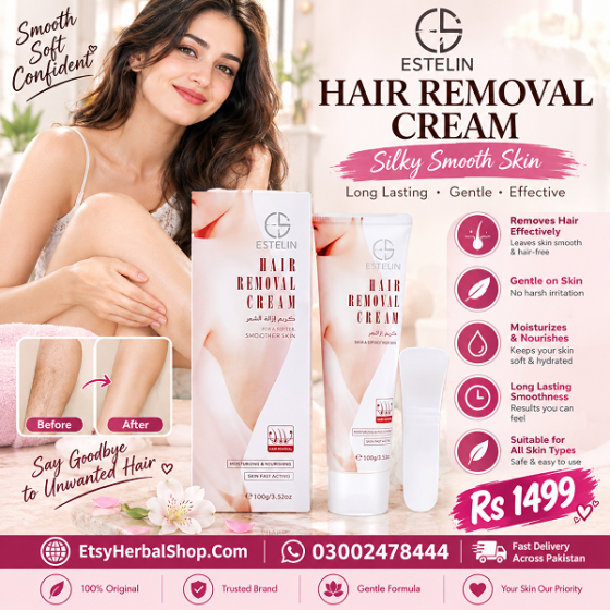 Estelin Hair Removal Cream In Pakistan - 03002478444 Донецьк