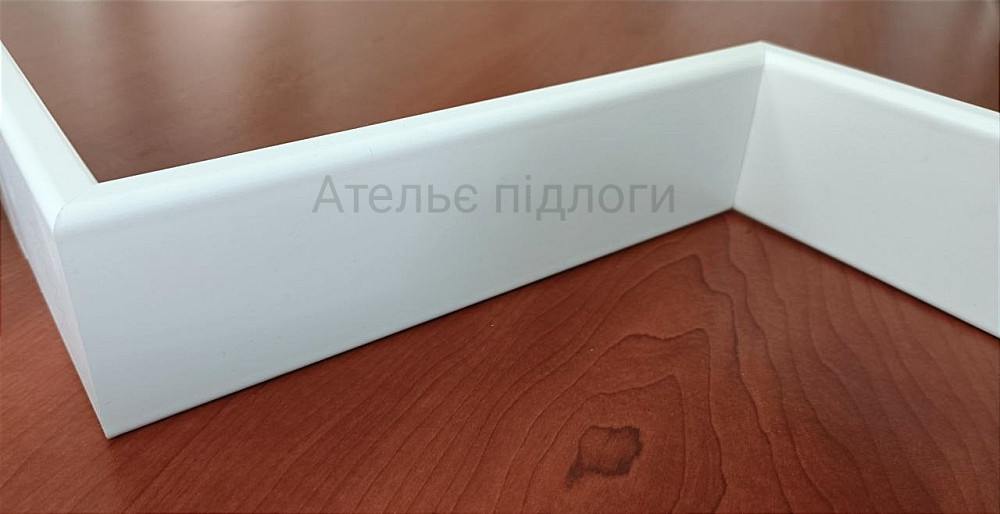 Плінтус МДФ SUPER PROFIL ПП1260 Білий Київ - зображення 5