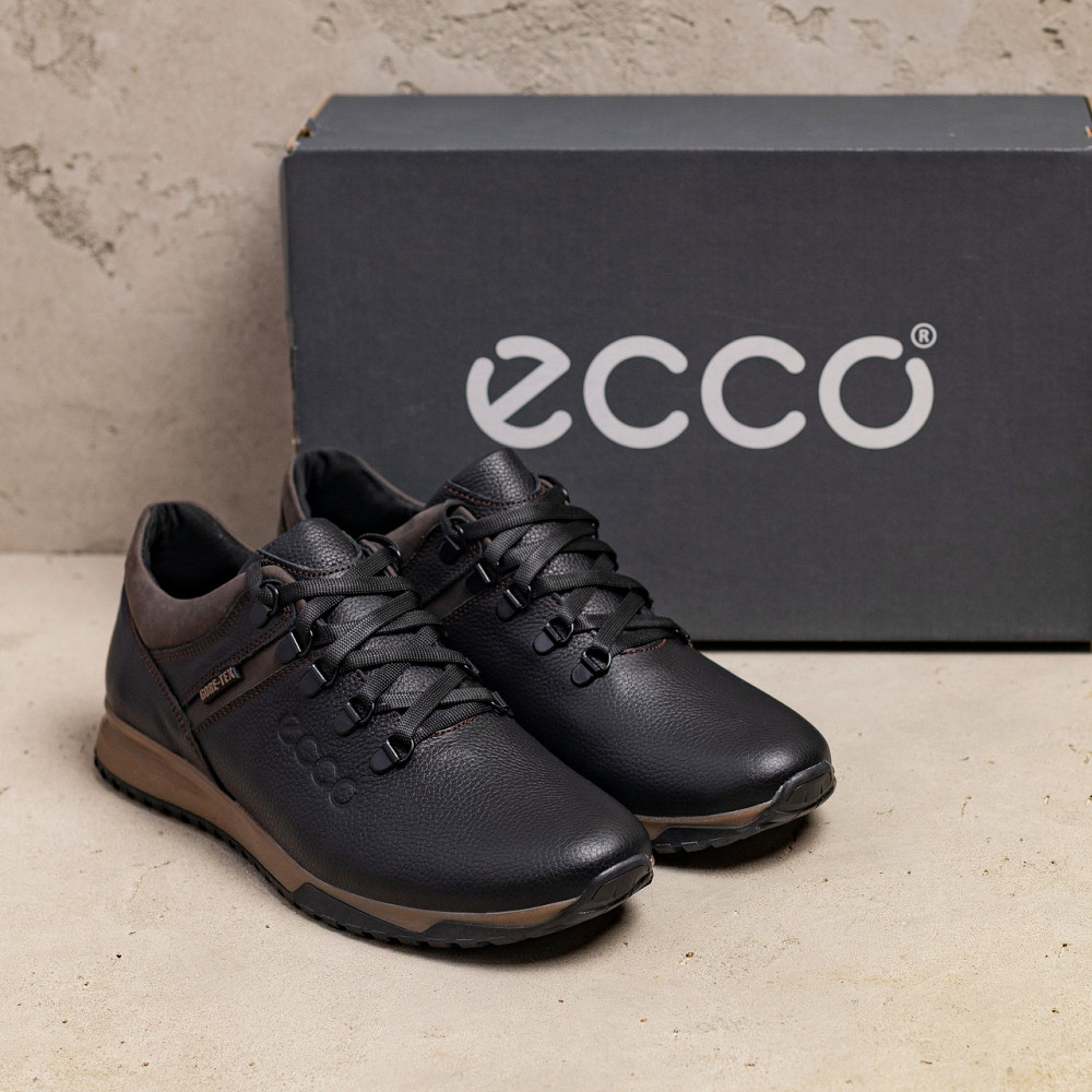 Мужские кожаные кроссовки Е-series Brown Киев - изображение 5