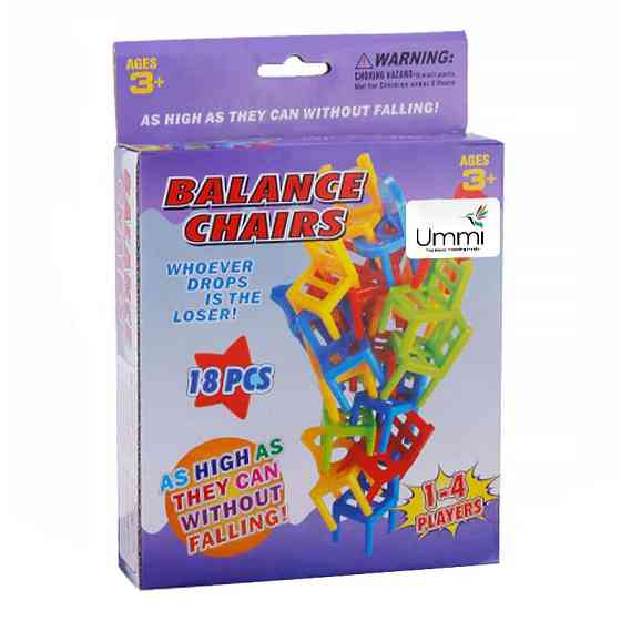 Настольная интерактивная игра Ummi 301 Balance Chairs (18pcs) Херсон