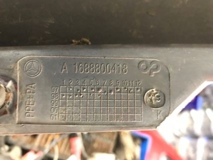 Бу крыло переднее левое Mercedes Benz W168 , A1688800418. Дефект трещина !!! Кропивницкий - изображение 7