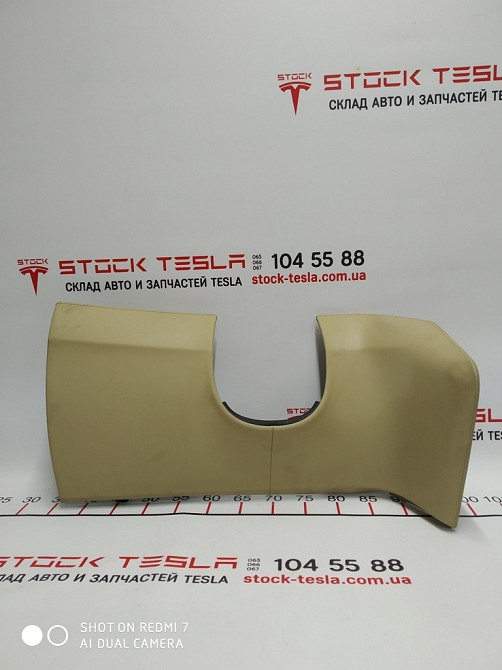 2Накладка декоративная под руль левая Pur Mojave (КОЖА БЕЖ ) Tesla model S 1002405-03-H Київ - зображення 1