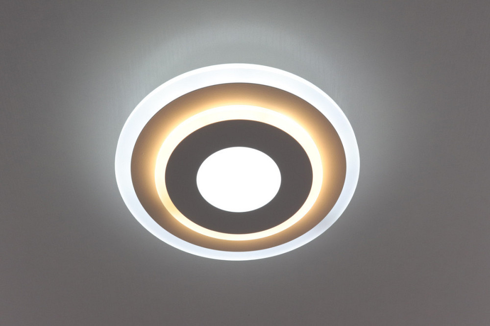 Світильник стельовий LED 2245/250-wh Білий 4х25х25 см. Київ - зображення 1