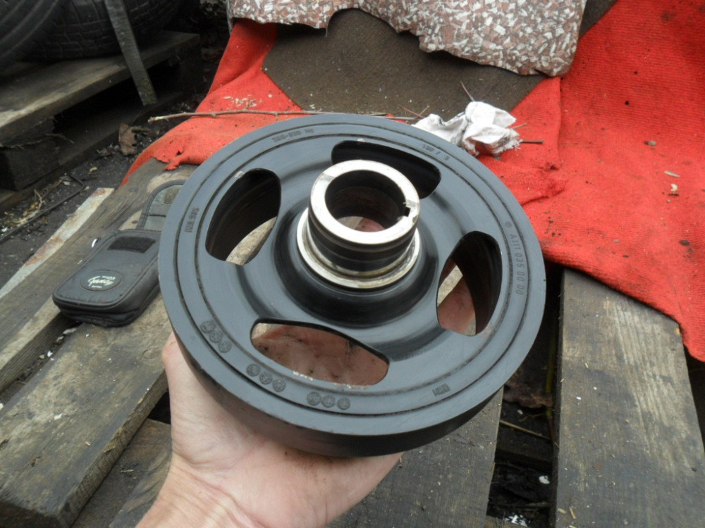 A1110350000, Шків колінвала Mерседес дв. М111, оригінал б/у Вінниця - зображення 5