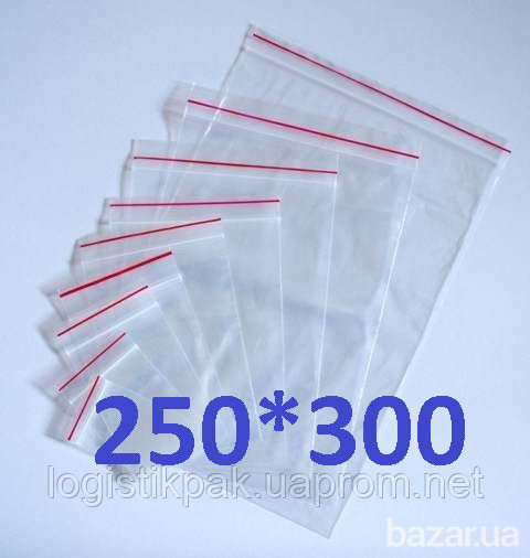 Пакет Зиплок 250x300 Харків - зображення 1