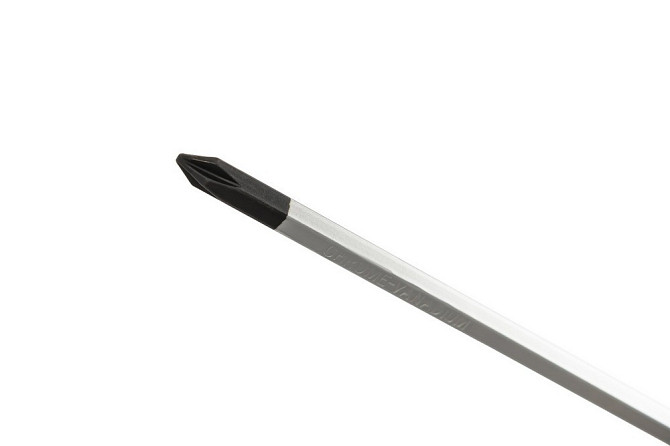 Отвёртка ударная крестовая магнитная MASTERTOOL EXTERNAL HEX PH1х100 мм ручка с TPR покрытием 49-611 Харків - зображення 3