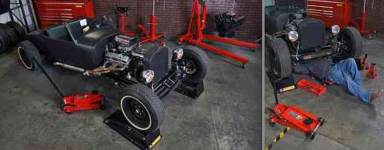 Домкрат подкатной с кейсом 2т 140-300 мм TORIN TA820011S Харьков