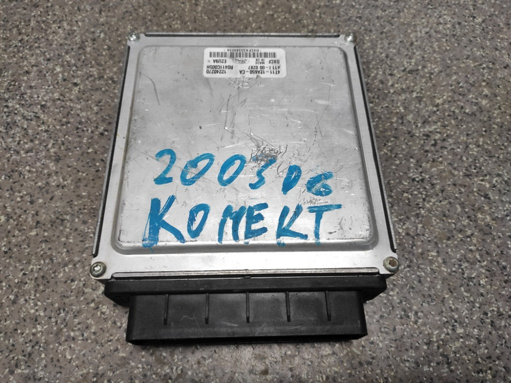 Блок управления двигателем Ford Connect 1.8 tdci 2002-2006 (4T11-12A650-CA) Ковель - зображення 1