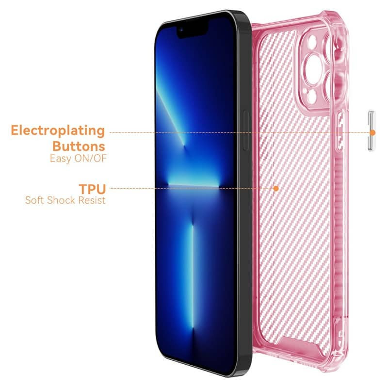 Чехол TPU Ease Carbon color series для Apple iPhone 12 Pro Max (6.7") Херсон - изображение 2