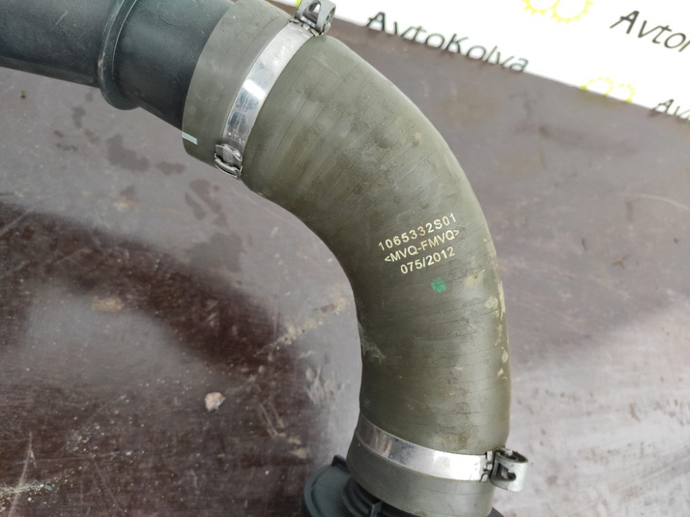 Патрубок интеркулера Renault Megane III 1.6 dci 2009-2016 (1073746S01) Ковель - зображення 3