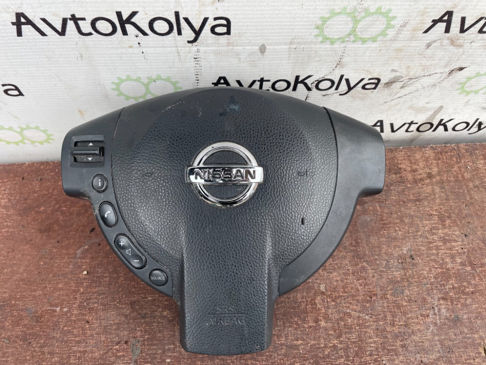 Подушка безопасности водителя AirBag Nissan Qashqai 2010-2013 (98510BR28E) Ковель - зображення 1