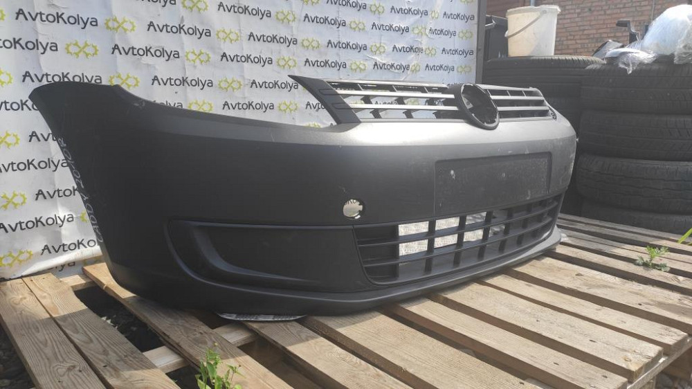 Бампер передний Volkswagen Caddy 2010-2015 Ковель - изображение 3
