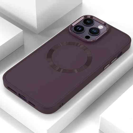 TPU чехол Bonbon Metal Style with MagSafe для Apple iPhone 16 Pro (6.3") Херсон