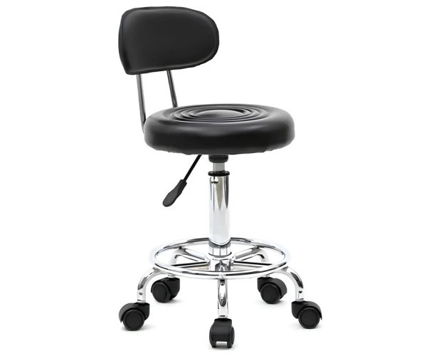 Крісло на колесах Віго чорне Дніпро - зображення 1