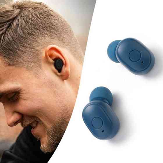 Колонка портативная с навушниками Bluetooth T&G TG813 blue синяя Киев