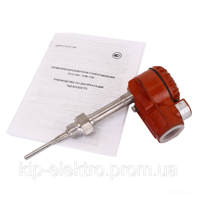 Термометр сопротивления взрывозащищенный (термопреобразователь сопротивления) ТСП-1187 (ТСП 1187, ТС Киев - изображение 3