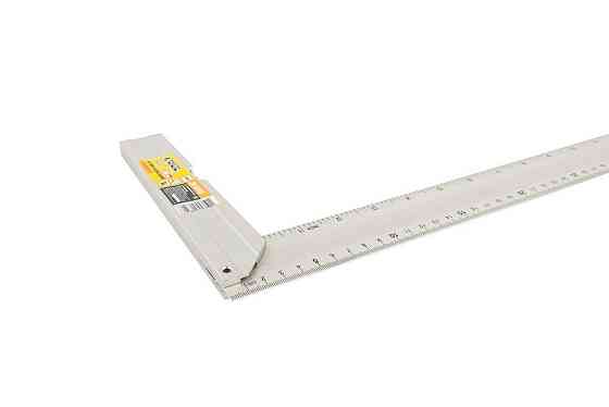 Угольник строительный алюминиевый MASTERTOOL 500 мм ручка Al с капсулой 0,5 мм/1м 30-4500 Харьков