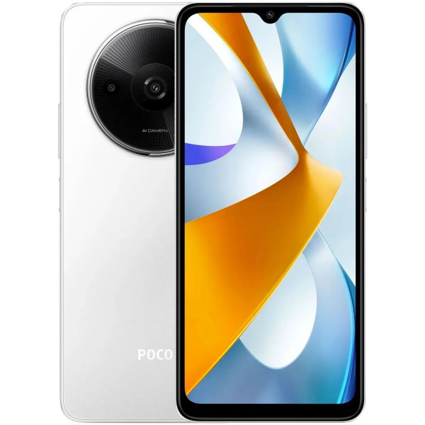 Смартфон Xiaomi Poco C61 3/64GB White Global (Код товару:40605) Харьков - изображение 1