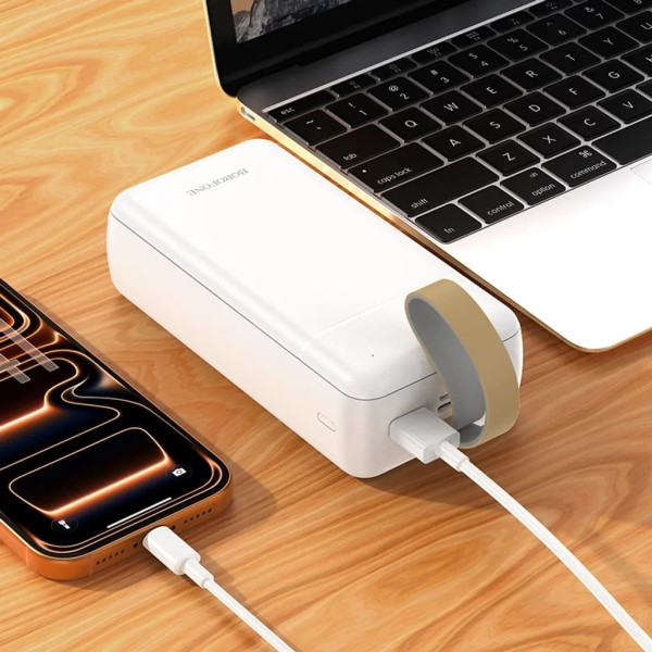 Power Bank Borofone BJ88B 30000mAh White Харків - зображення 5