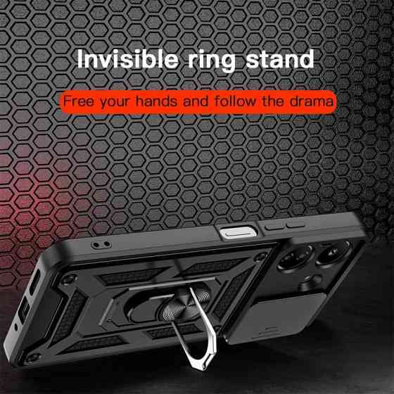 Ударопрочный чехол Camshield Serge Ring для Xiaomi Redmi 13C / Poco C65 Херсон