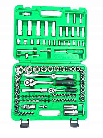Автомобильный набор инструментов 1/4", 1/2" 108ед. (6-гр.) TOPTUL GCAI108R Харків