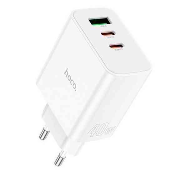 СЗУ Hoco C126A PD40W+QC3.0 (1USB/2Type-C) Херсон