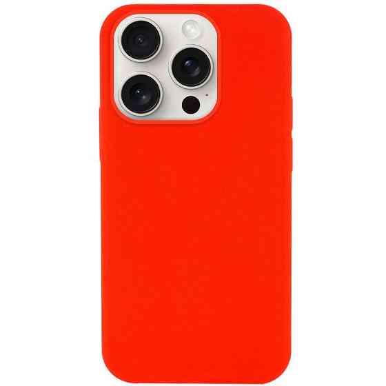 Чехол Silicone Case (AA) NO LOGO with MagSafe для Apple iPhone 15 Pro (6.1") Херсон