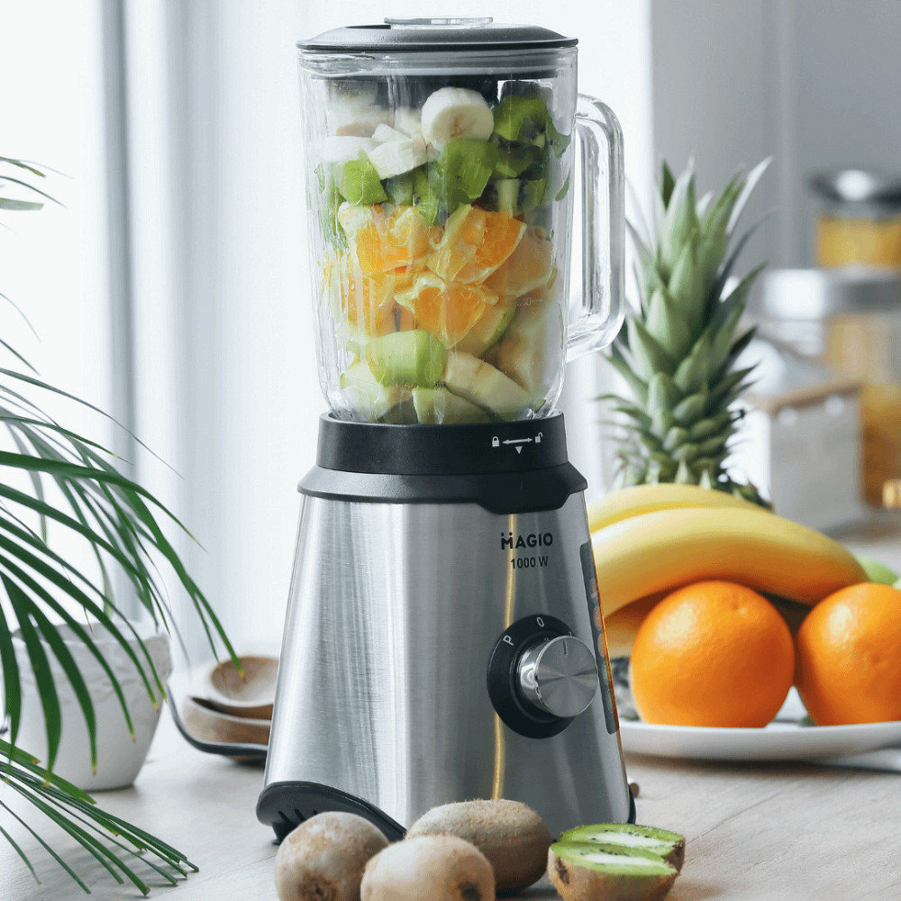 Блендер со стеклянной чашей MAGIO MG-651 Київ - зображення 7