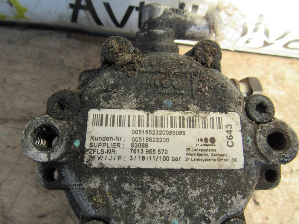 ГУР гидроусилитель руля Fiat Doblo 1.6 mjtd 2010-2015 (7613955570) Ковель - изображение 3