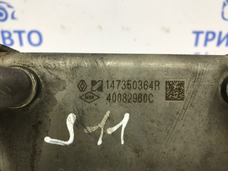 Радиатор EGR Nissan Qashqai J11 1.5 DIESEL K9K 2013 (б/у) Київ - зображення 5