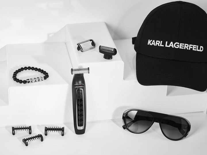 Триммер для бороды и усов Rowenta Karl Lagerfeld Forever Sharp TN602LF0 черный Київ - зображення 10
