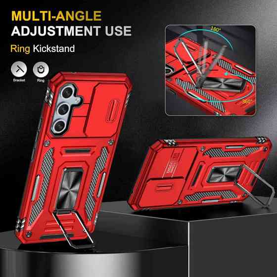 Ударопрочный чехол Camshield Army Ring для Samsung Galaxy A34 5G Херсон