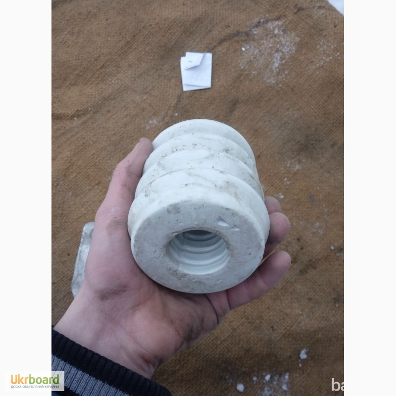 Изоляторы высоковольтные кермические И-4-60 582шт Харків - зображення 2