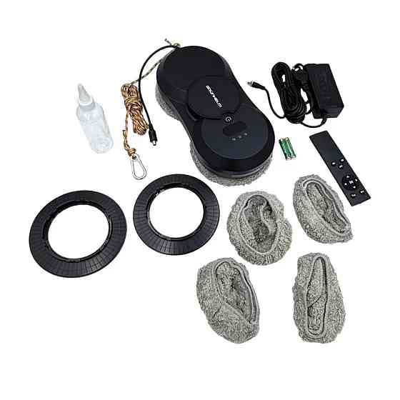 Робот для мойки окон Grunhelm GRH-RN2-18B 72 Вт черный Киев