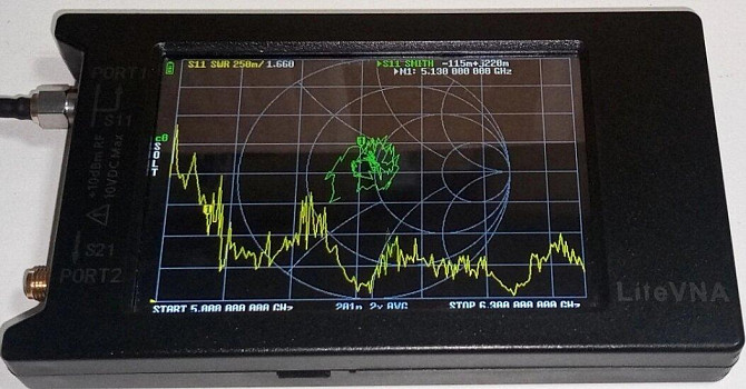 Антенна спиральная 5100-6300MHz 13,8dBi, до 50W, правосторонняя RHCP, 8-витковая, SMA-female (гнездо Дніпро - зображення 2