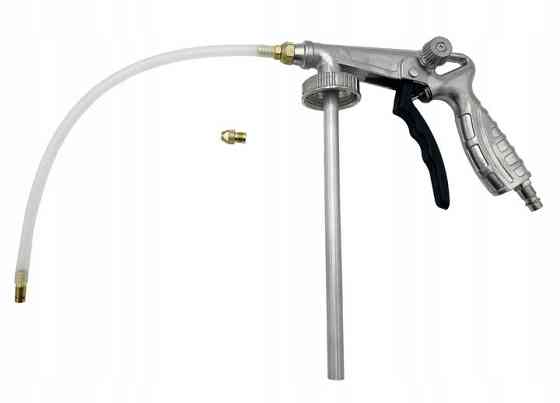 Пневмопистолет для нанесения антигравийных и антикоррозионных покрытий с гибкой насадкой AIRKRAFT Харків