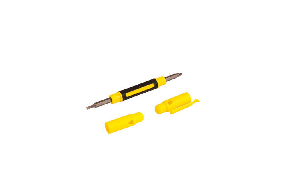 Отвертка карманная MASTERTOOL 4-в-1 SL3-PH0/SL4-PH1 50 мм 40-0160 Харків - зображення 5