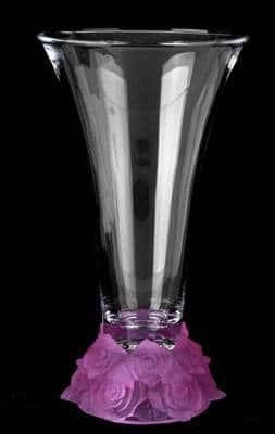 Ваза Bohemia Frosted 8K931/72R68 35.5 см рожева Київ - зображення 1