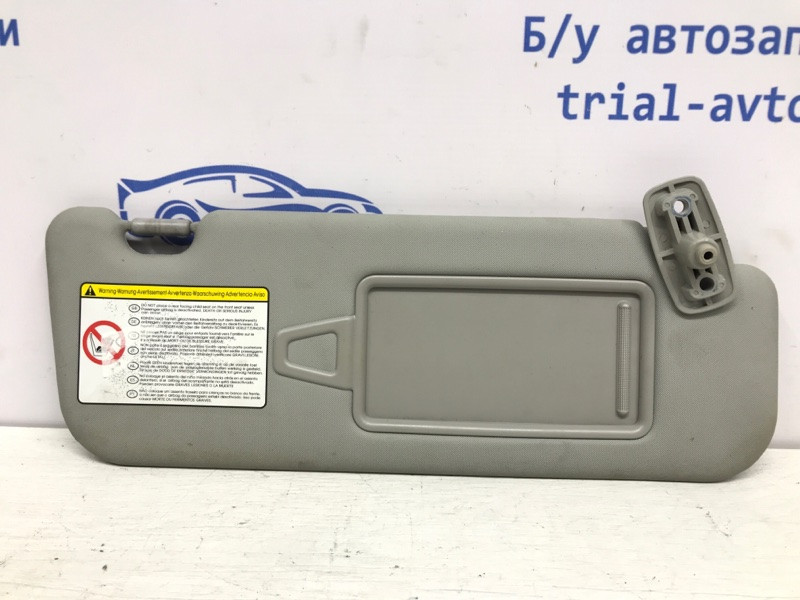 Козырек солнцезащитный правый Kia Sportage 2010-2016 85220-3W550-ED (Арт. 40788) Киев - изображение 1