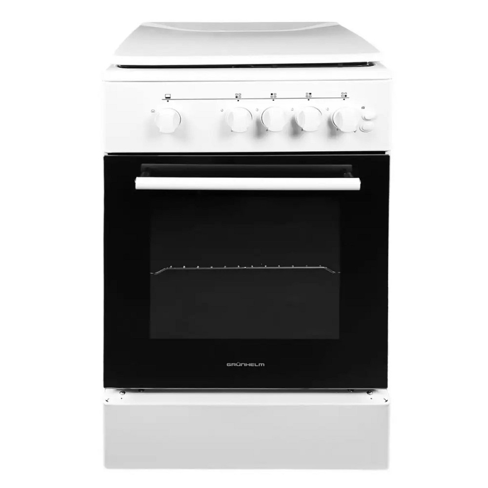 Газовая плита Grunhelm G4FM5611W 50 см белая Киев - изображение 1