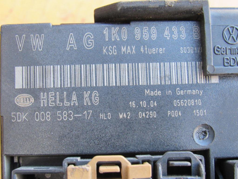 Блок комфорта VW Caddy 2004-2010 (1K0959433BL) Ковель - зображення 3