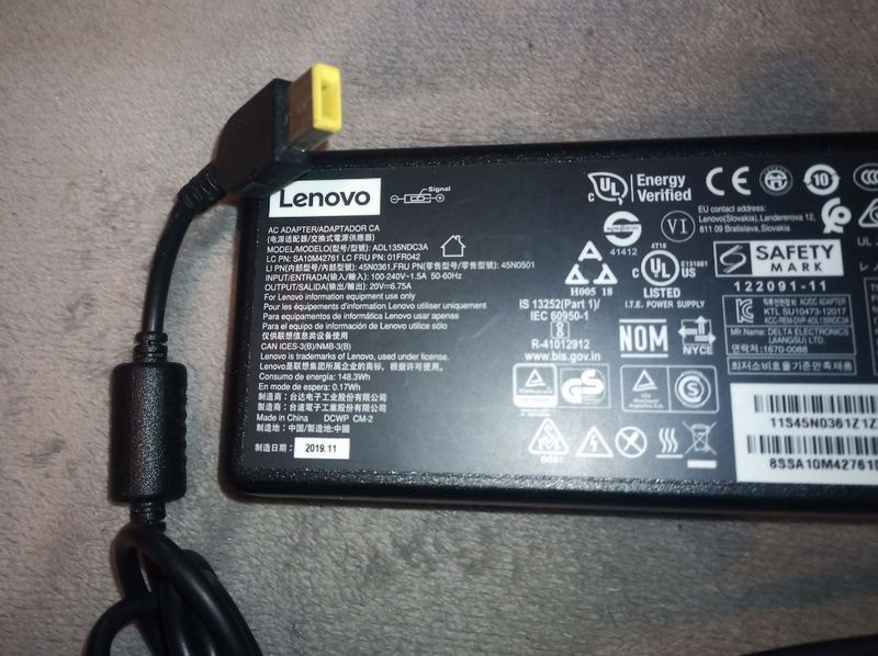 Блок питания Lenovo 135W Київ - зображення 2