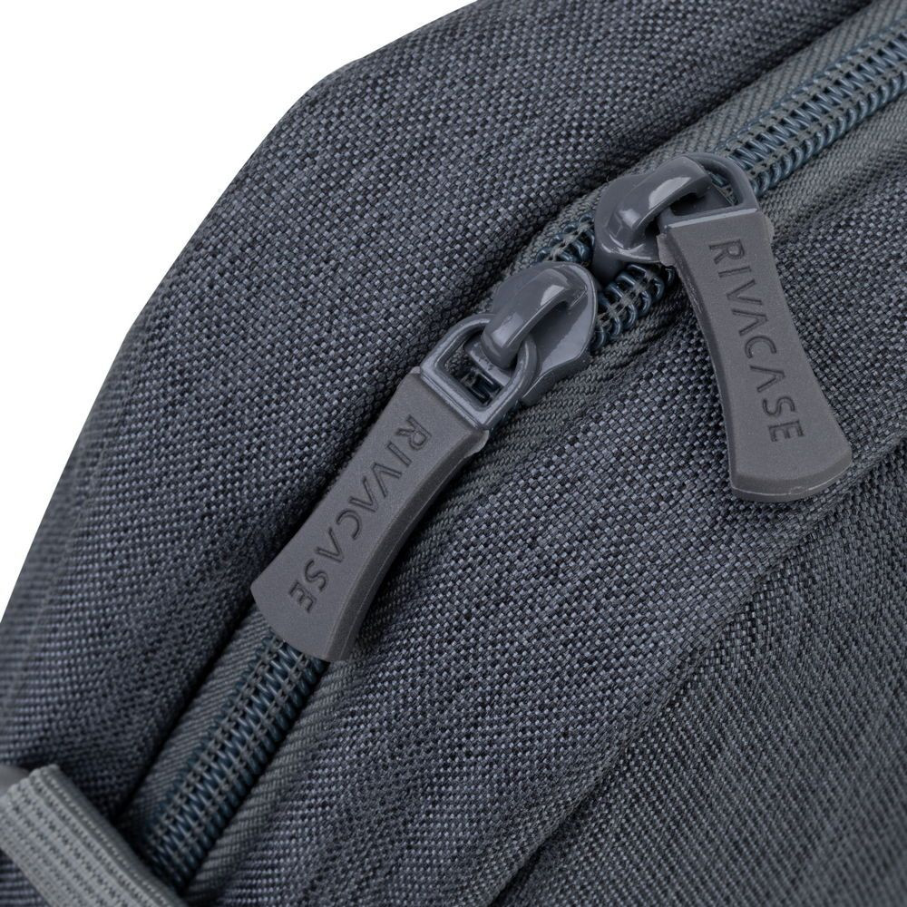 Cумка для ноутбука Rivacase 14" 7522(DarkGrey) темно-серая Київ - зображення 5