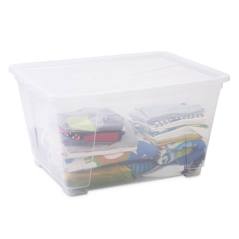 Контейнер Easy 140 л на колесах прозрачный Киев - изображение 2