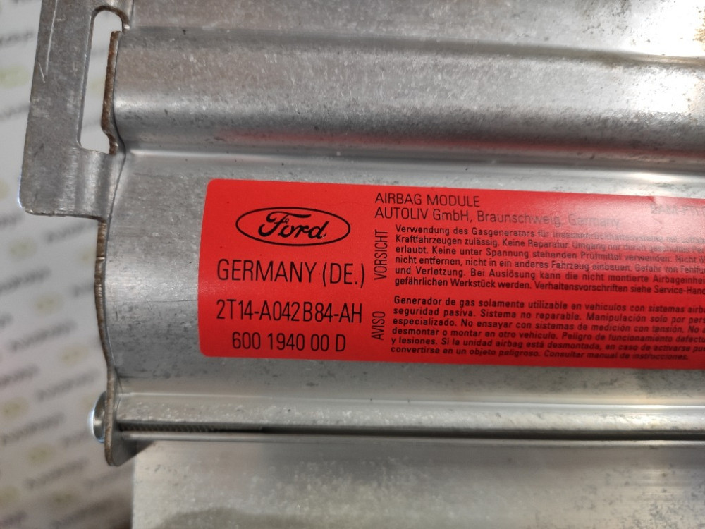 Подушка безопасности пассажира в торпедо Ford Connect Transit 2002-2012 ((2T14-A042B84-AH)) Ковель - зображення 2