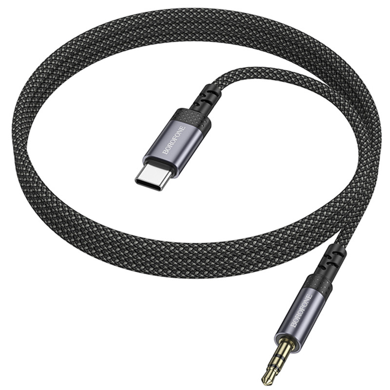 Аудио кабель Aux Borofone BL24 Graceful Type-C to AUX 3.5mm) (1m) Херсон - изображение 7