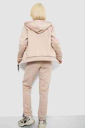 Спортивний костюм жіночий на флісі, бежевий | Новий | S-XL Одесса